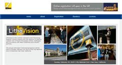 Desktop Screenshot of lithovision.com
